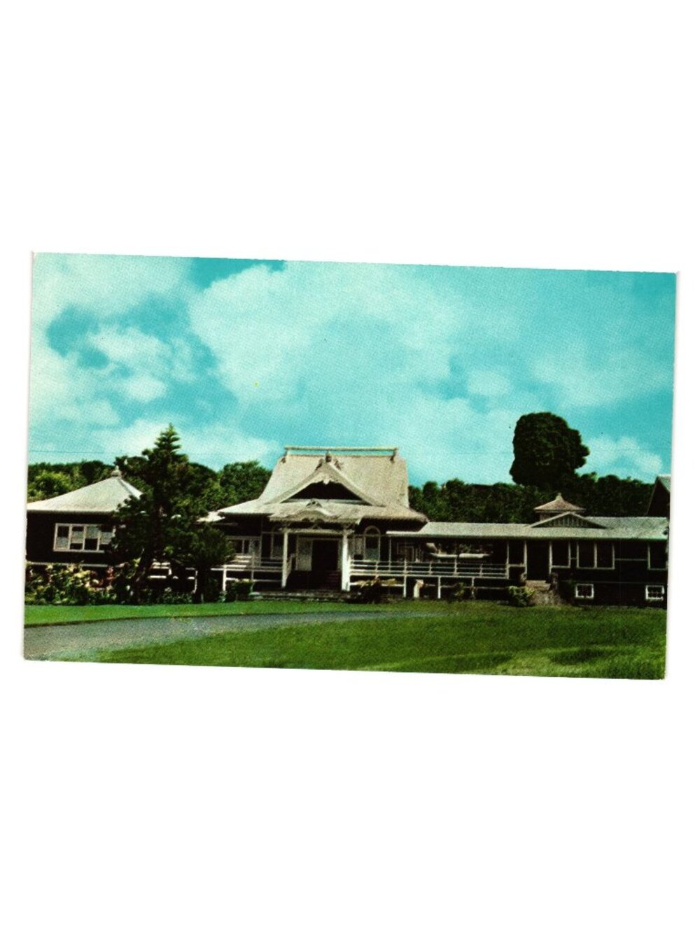 Daifukuji Soto Mission Zen Buddhist Temple Postcard Kealakekua Kona Hawaii Gift